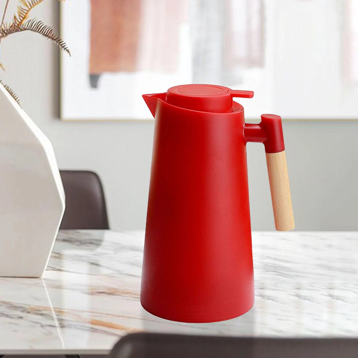 1000ml Glass Liner Thermal Insulation Kettle N7492