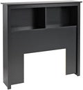 Twin Bookcase Headboard in Black F9742