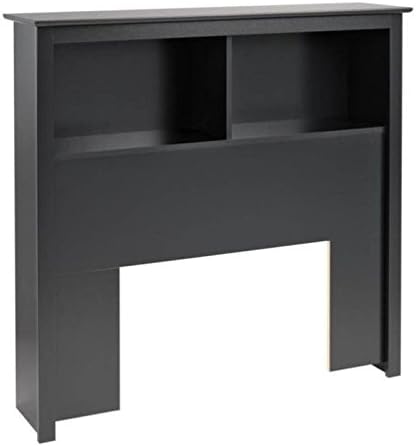 Twin Bookcase Headboard in Black F9742