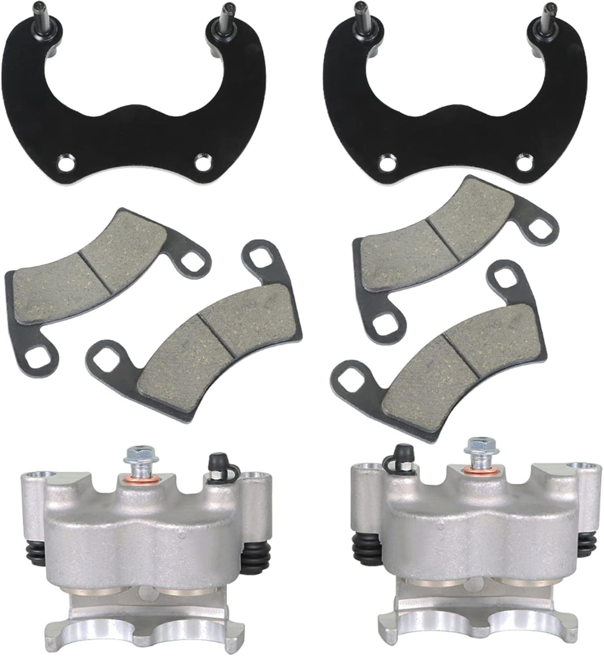Rear Right Left Brake Caliper Pad Kit for Polaris Ranger Rzr Xp 4 1000 A66811