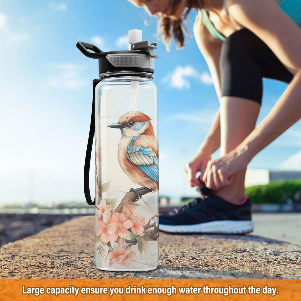 32oz Tritan Sports Water Bottle with Straw Q672100