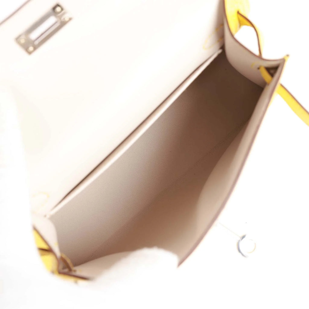 Jaune de Naples Verso Chèvre Palladium Hardware Bag W97222