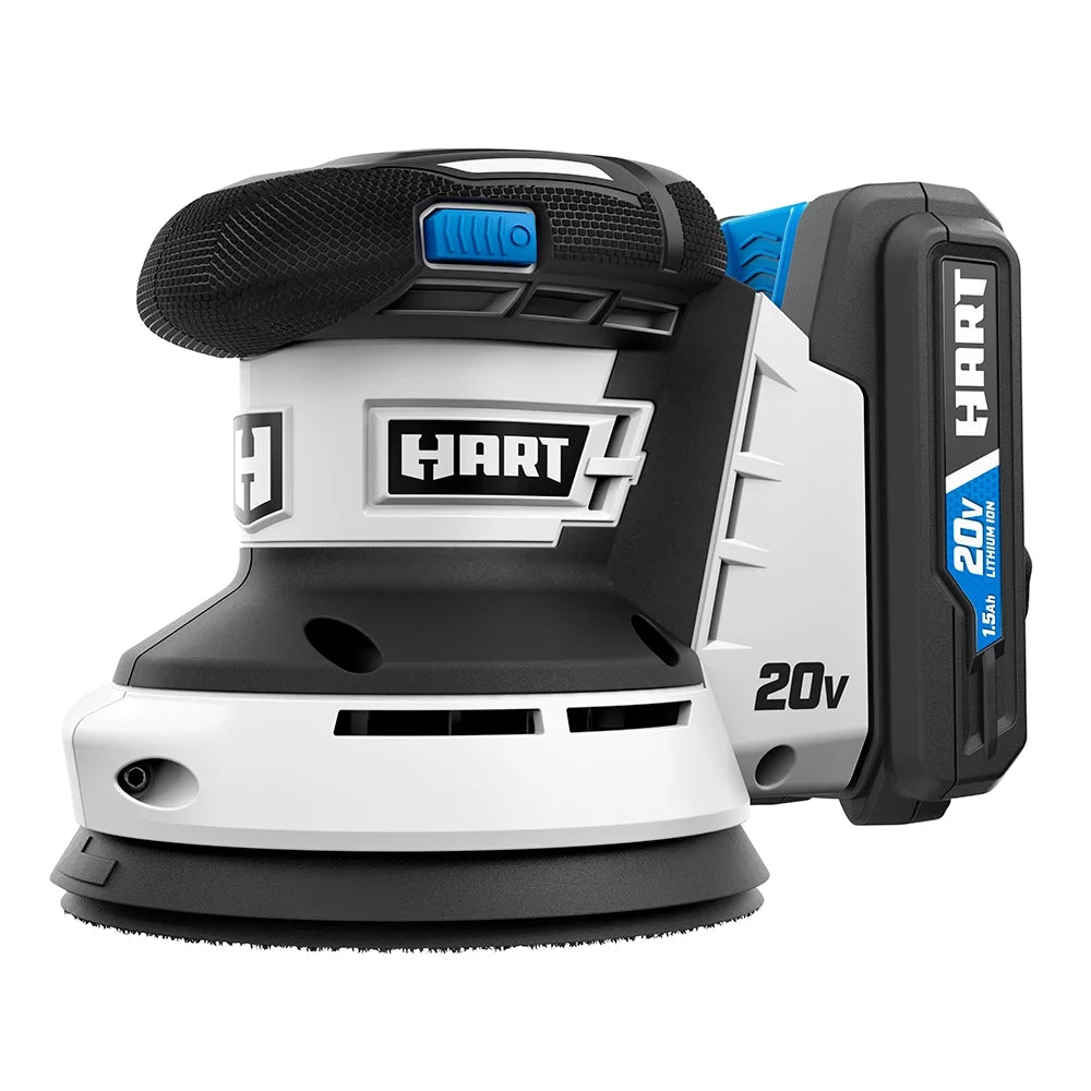 Cordless Random Orbit Sander with Dust Bag Q1532