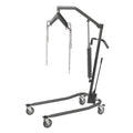 Hydraulic Patient Lift with Six Point Cradle, 5x22 Casters, Silver Vein Z1500