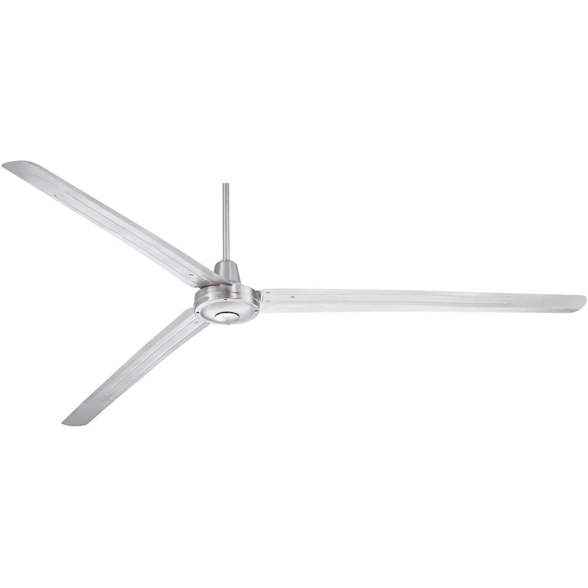 84 inch Brushed Nickel Damp Ceiling Fan D82336