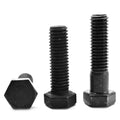 7/8x22-14 x 8 1/2x22 Fine Thread Grade 5 Hex Cap Screw Black Oxide J1537