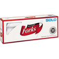 White Plastic Forks, 500 Ct V305