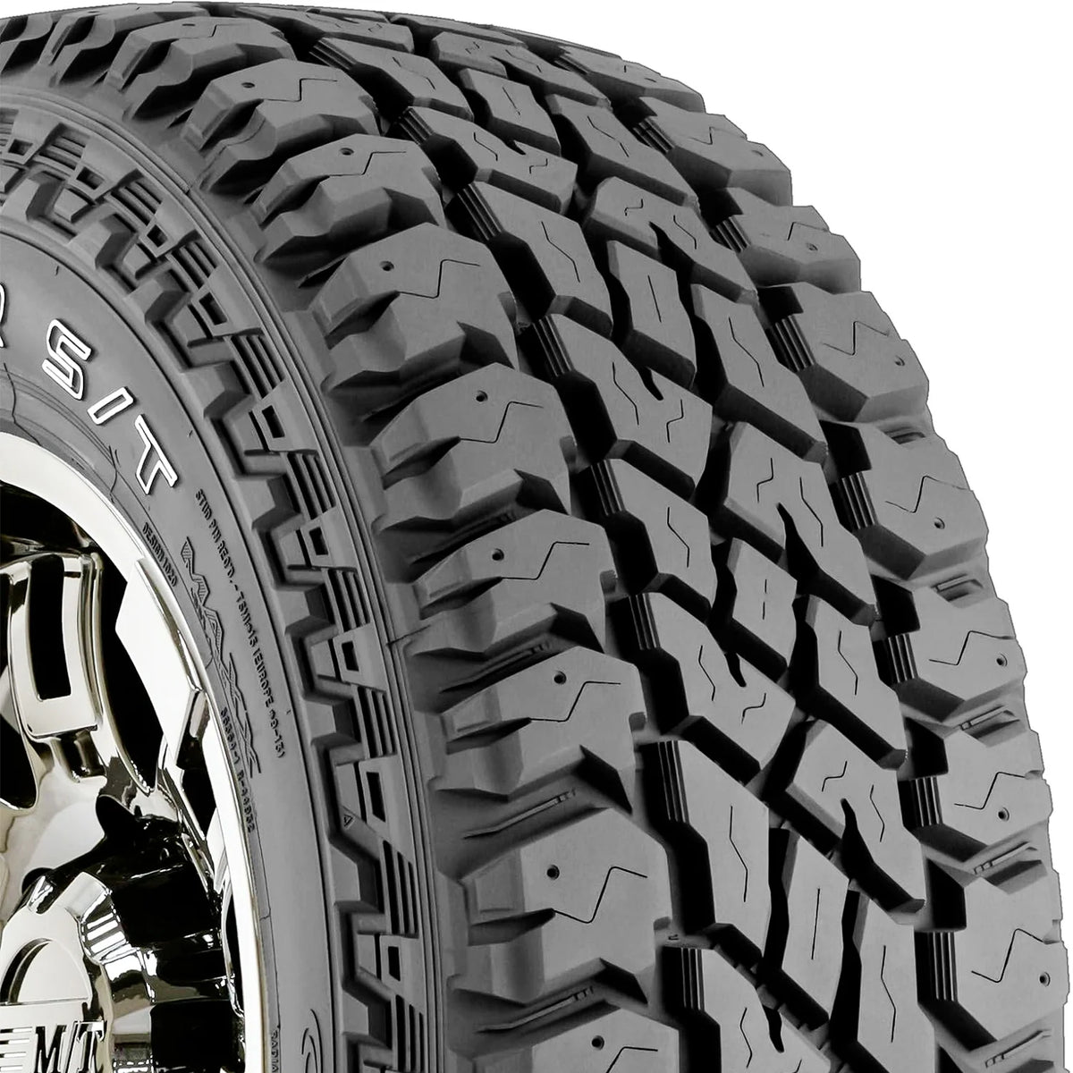 Pair of 2 LT 285/70R17 121/118Q E 10 Ply Mud Tires I53094