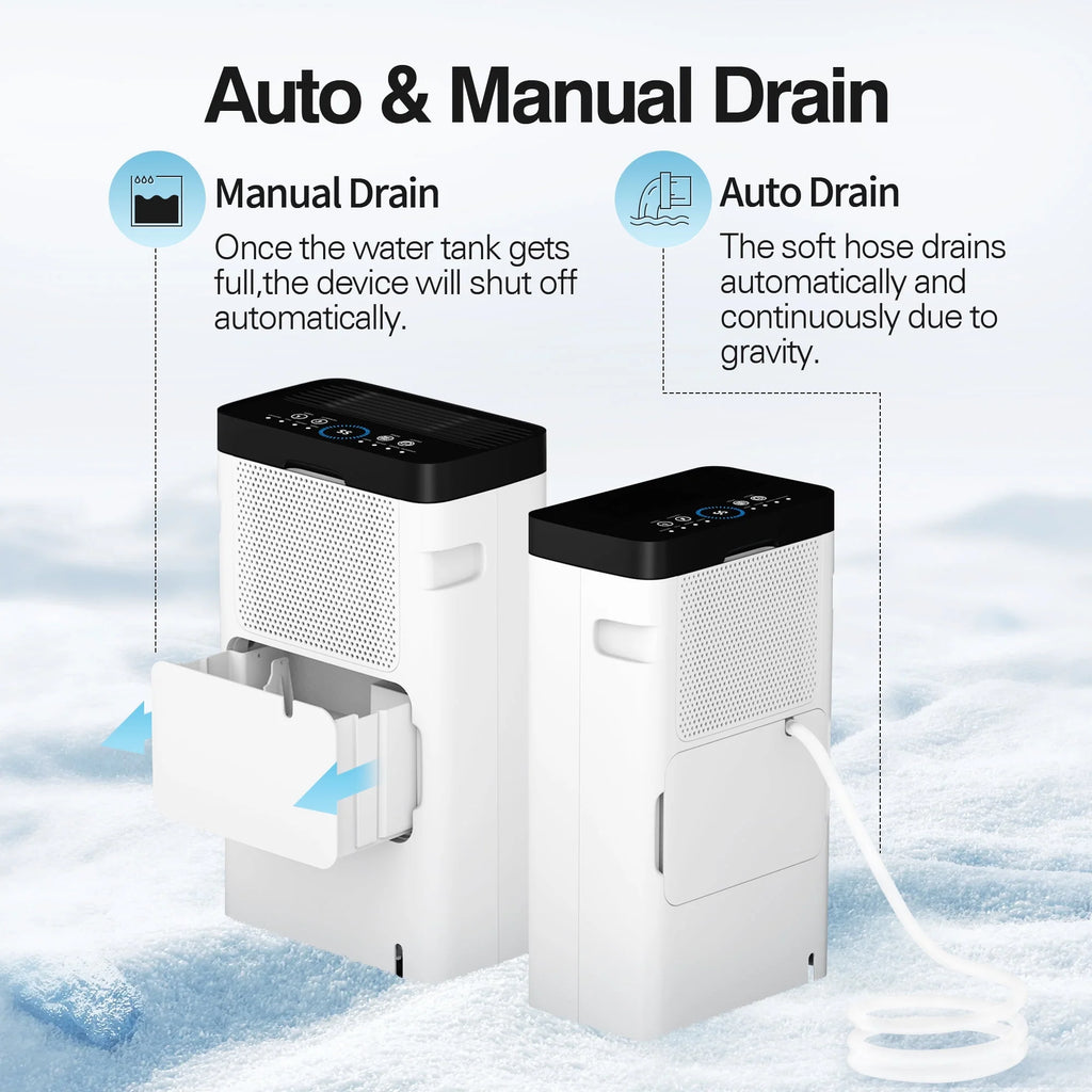 22 Pints Portable Dehumidifier with Drain Hose N697