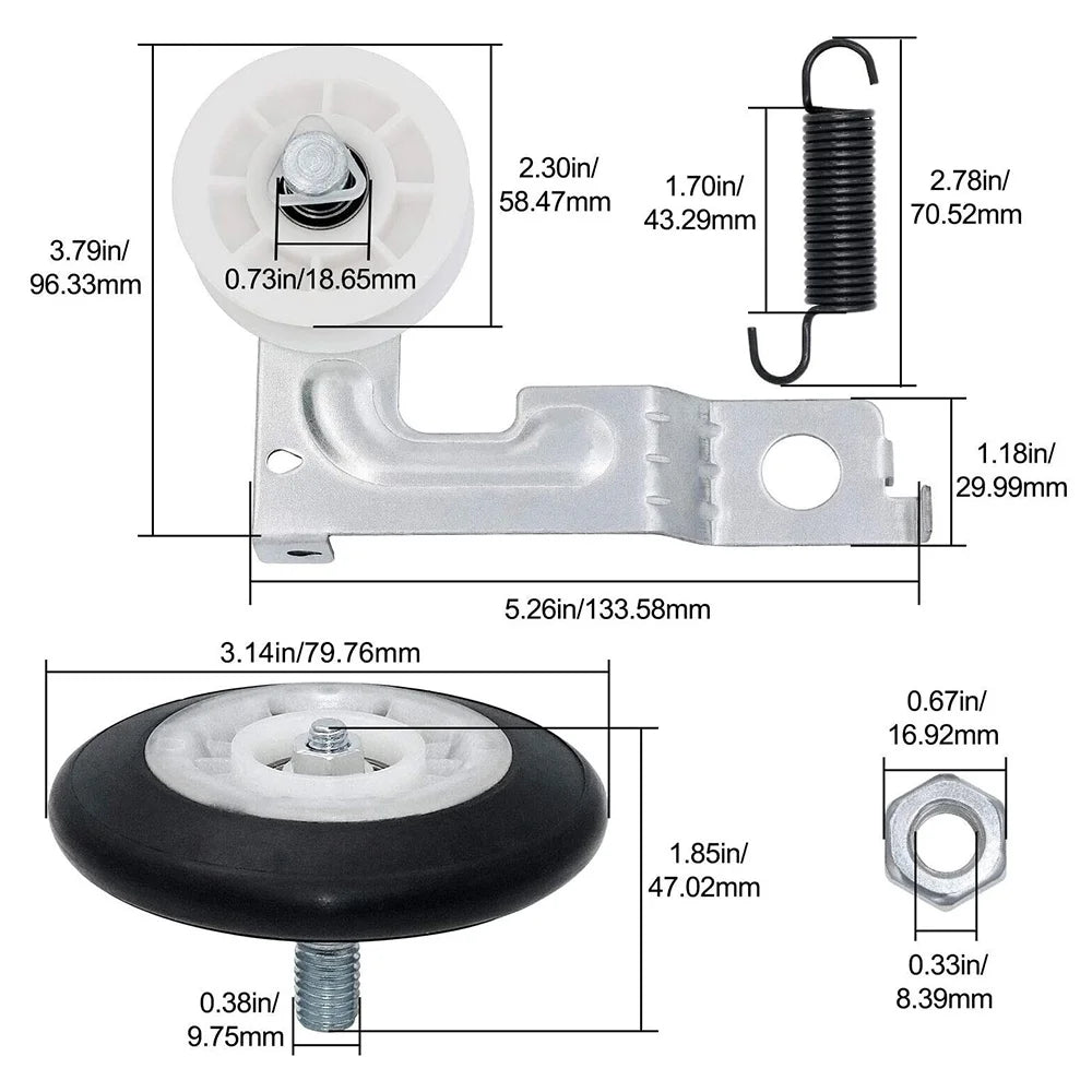Dryer Drum Replacement Kit Q319134