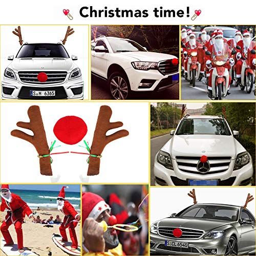 Christmas Car Reindeer Antler Decorations U301993