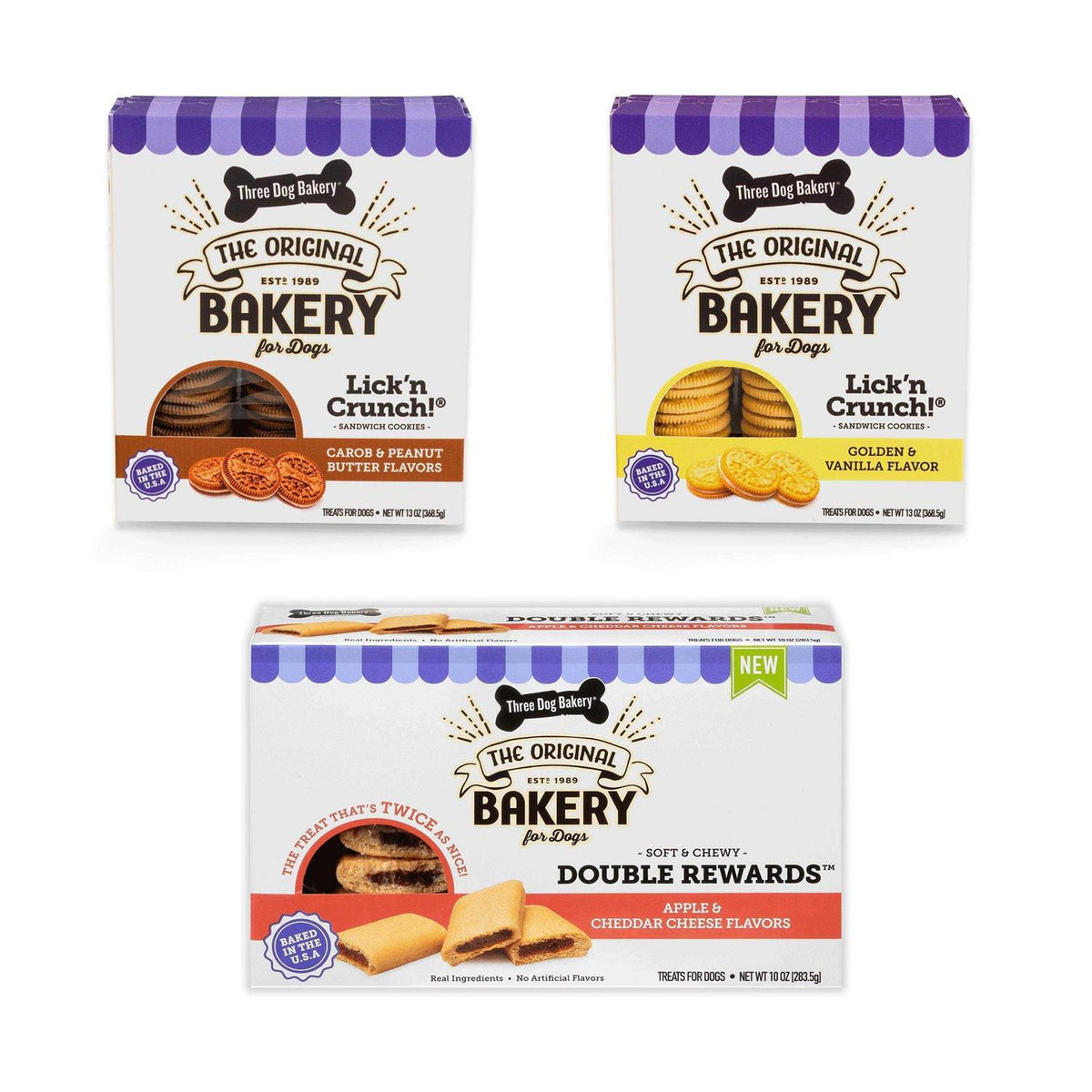 Classic Cookies Variety Pack Dog Treats G916