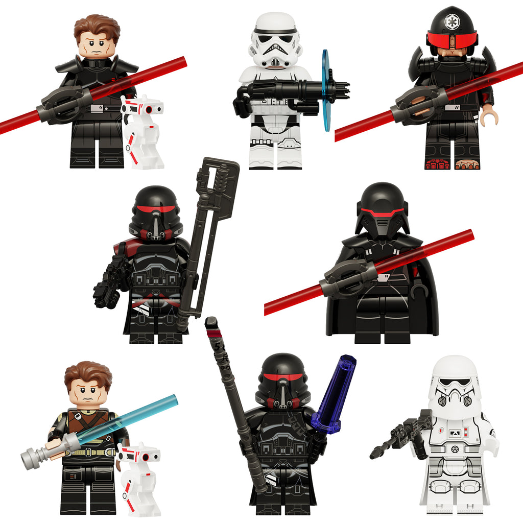 8 Pcs Clone Wars Action Figures Building Blocks Toys Sets A71206