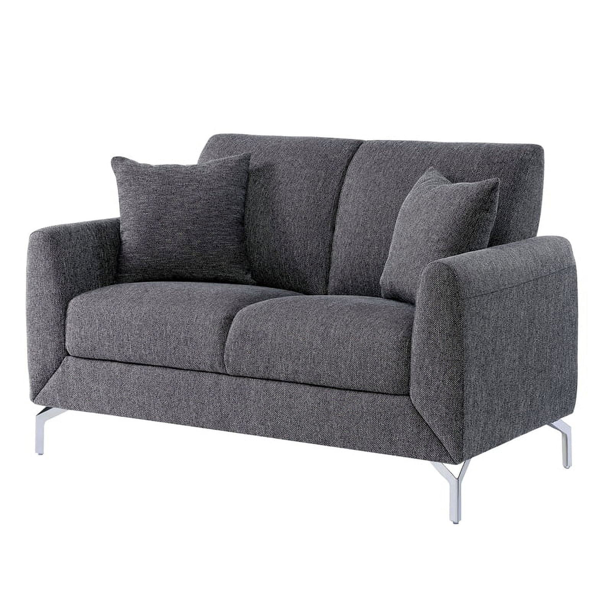 Gray Fabric 3-Piece Sofa Set G935