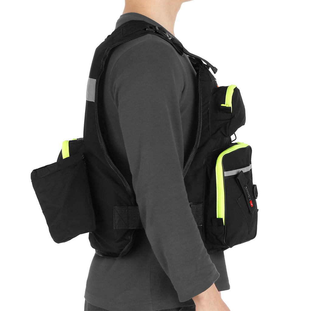 Fly Fishing Jacket Vest with Water Bottle Holder Y329158
