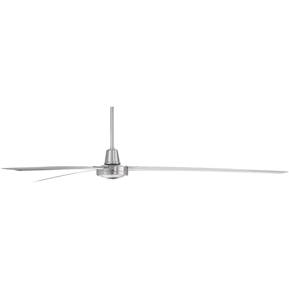 84 inch Brushed Nickel Damp Ceiling Fan D82336