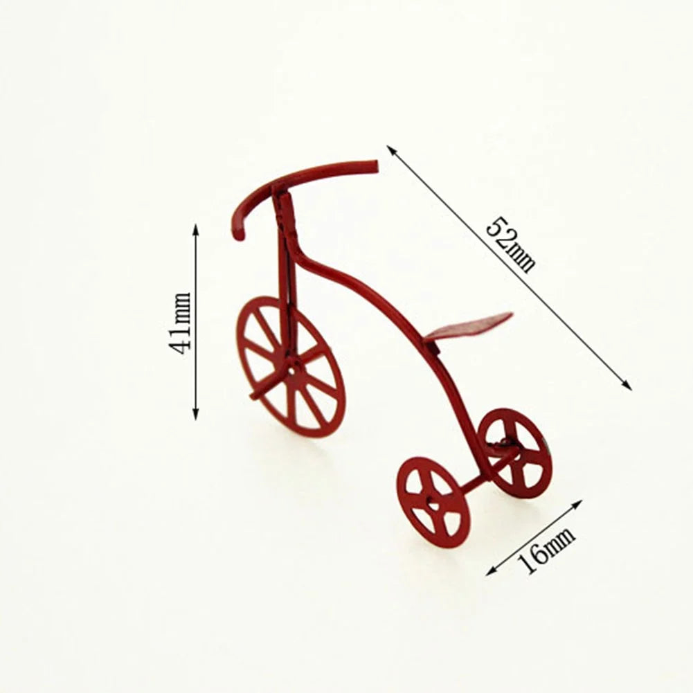 1/12 Scale Metal Retro Bicycle Model Toys Y536658