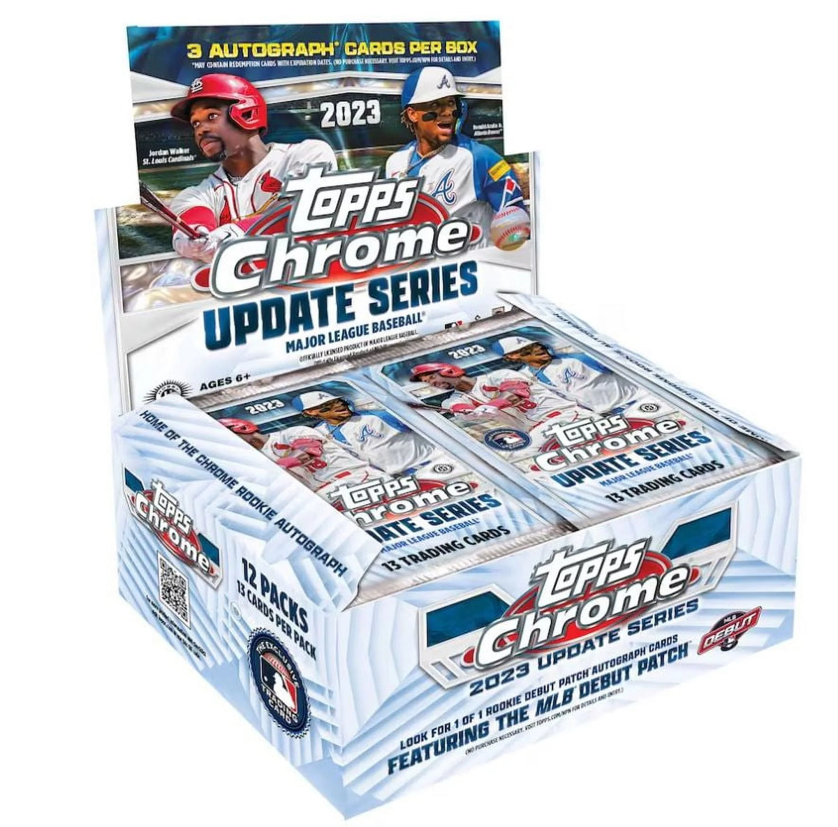 2023 Chrome Update Series Baseball Trading Card Hobby Jumbo Box B32814