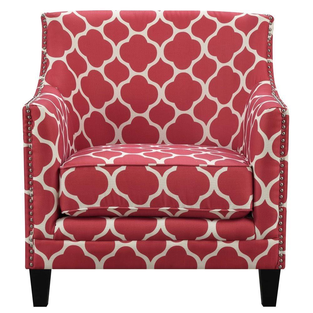 Red Accent Chair R7664