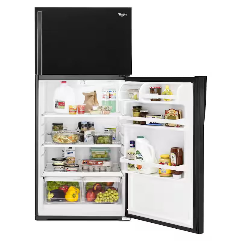 Black Top Freezer Refrigerator B686263