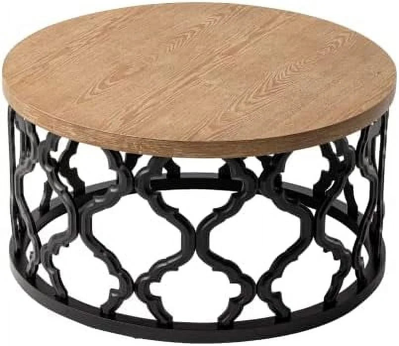 Farmhouse Distressed Wood End Table R17115