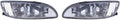 Fog Light Assembly Pair with Bulbs H4346