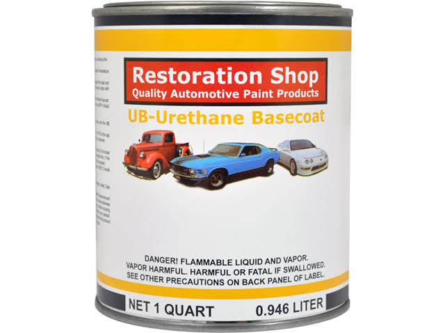 1 Quart Blue Metallic Urethane Basecoat Car Paint I4378