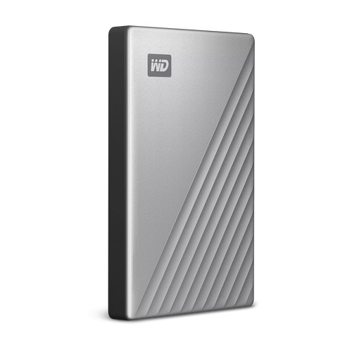 2TB Portable External Hard Drive Silver Y1588