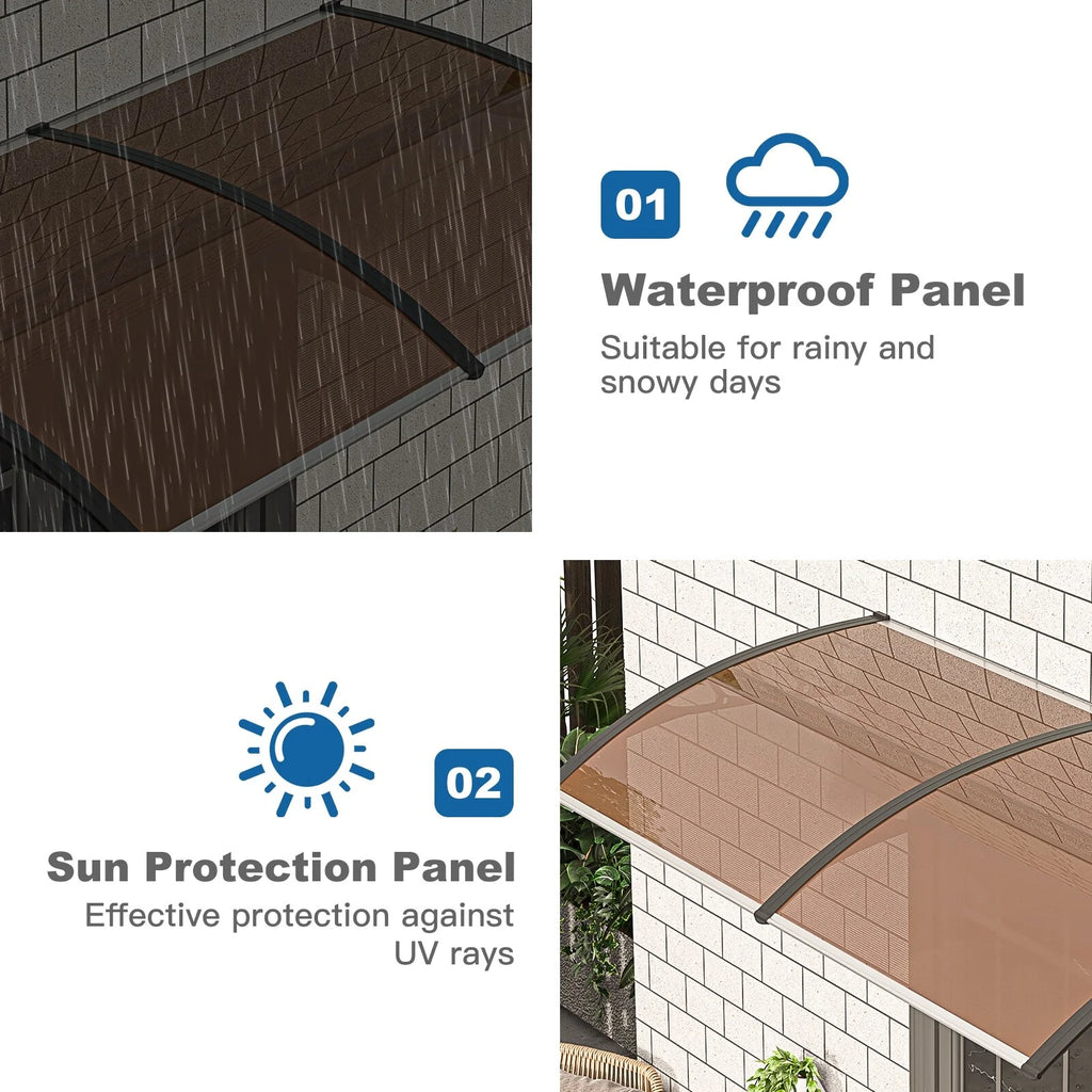 Outdoor Patio Awning Canopy UV Protection A416825