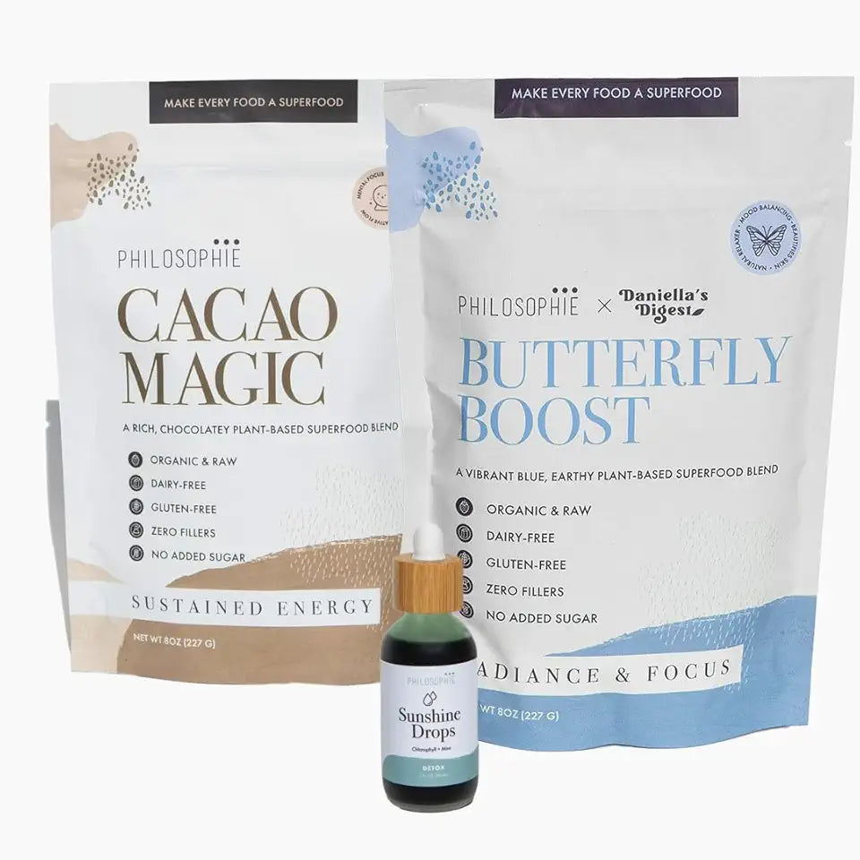 Liquid Chlorophyll & Superfood Powder Blends 3 Pack F25318