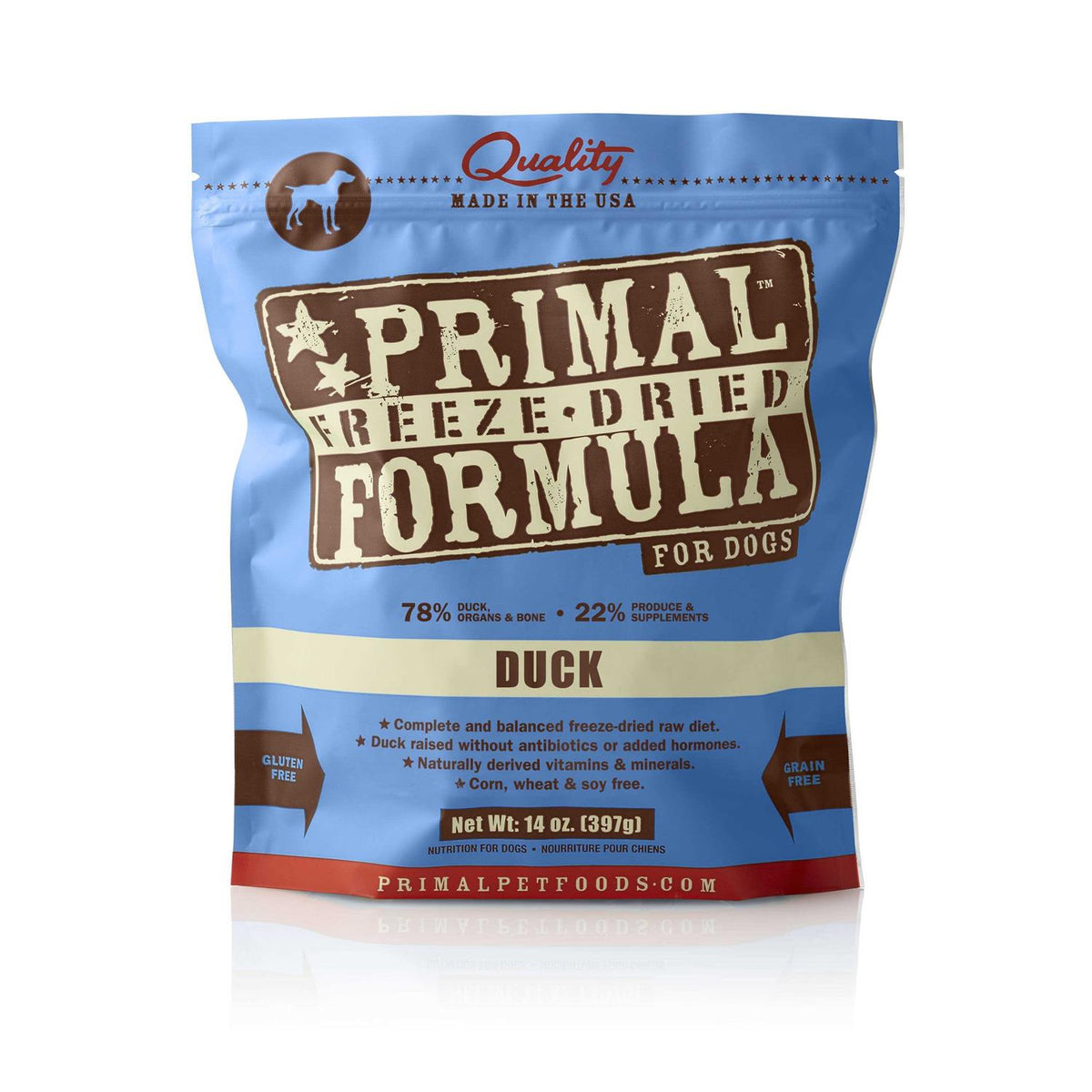 Freeze Dried Duck Dog Food A45909