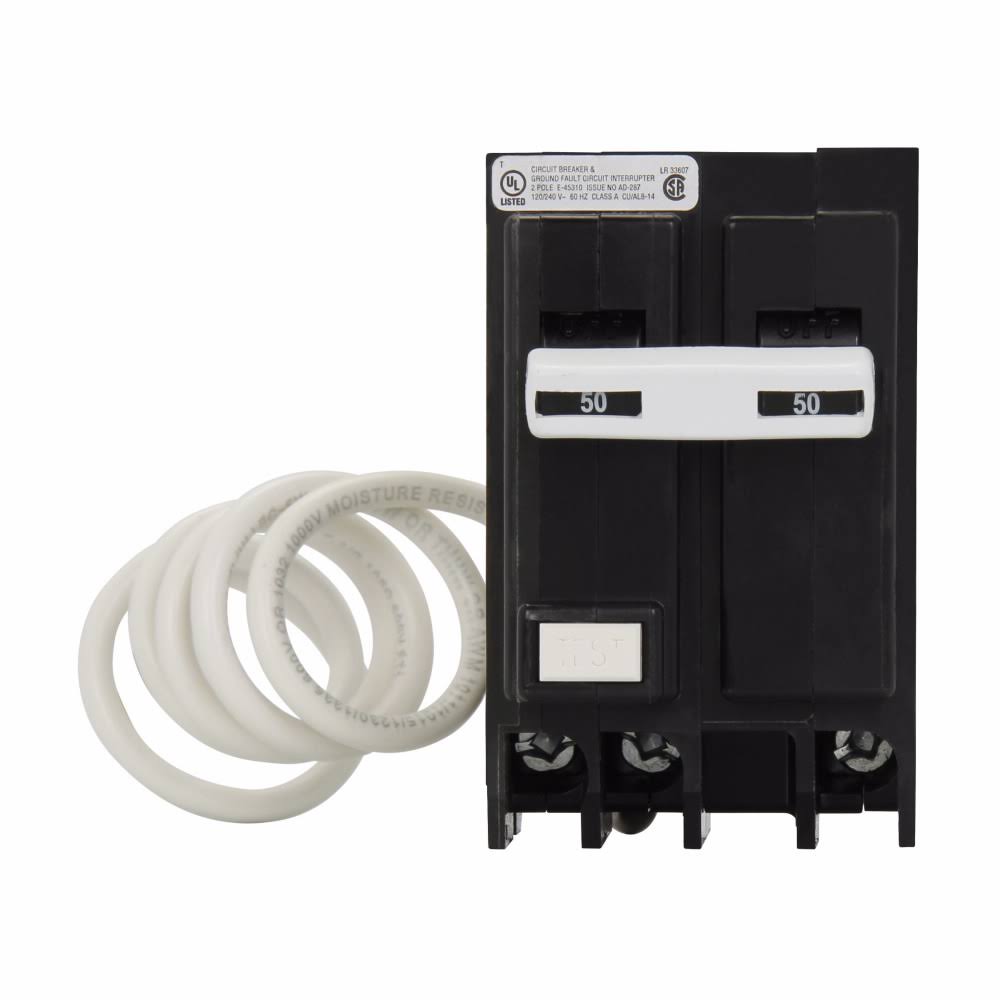 2 Pole 40A Ground Fault Self Test Circuit Breaker D440