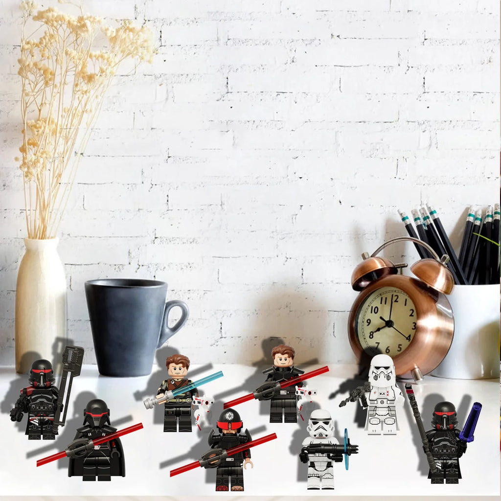 8 Pcs Clone Wars Action Figures Building Blocks Toys Sets A71206