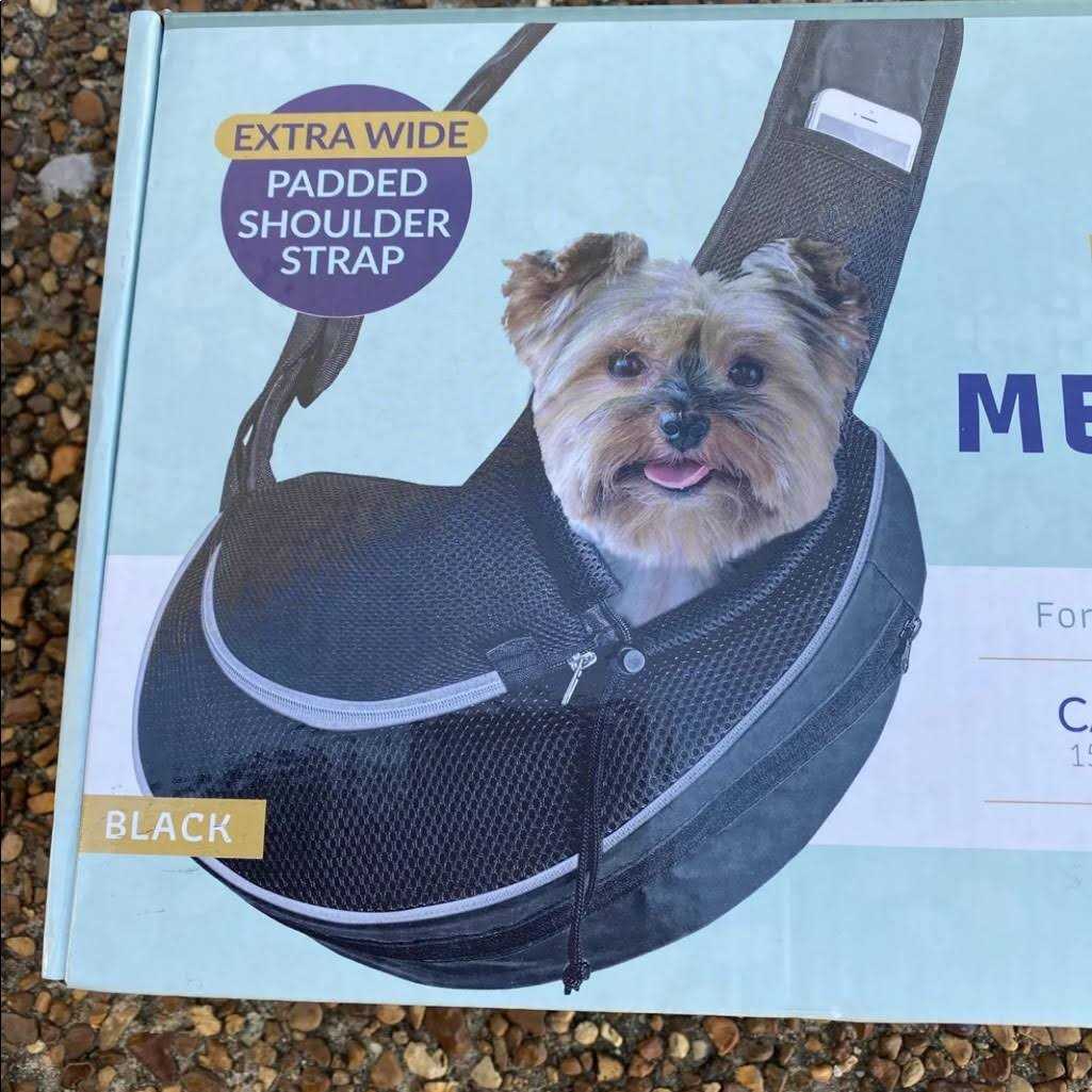 Expandable Pet Carrier Sling Bag E47785