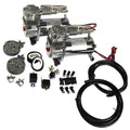 12 Volt Dual Chrome 440C 200 PSI Air Compressor A134