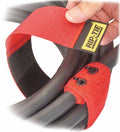 Black Hook-and-Loop Cable Tie, 18 In, Pack of 10 P55534