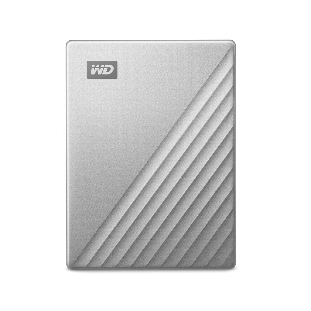 2TB Portable External Hard Drive Silver Y1588