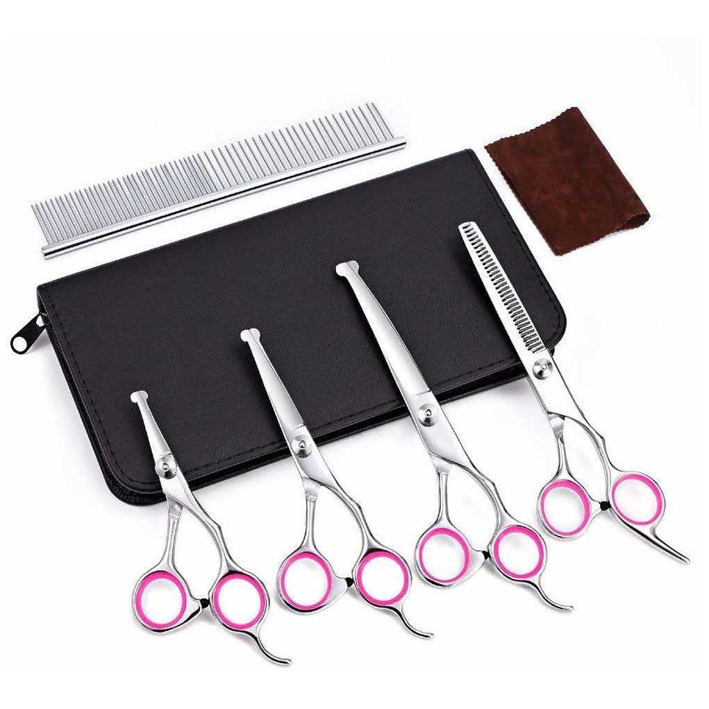 Dog Grooming Scissors Kit Set of 5 Y3568