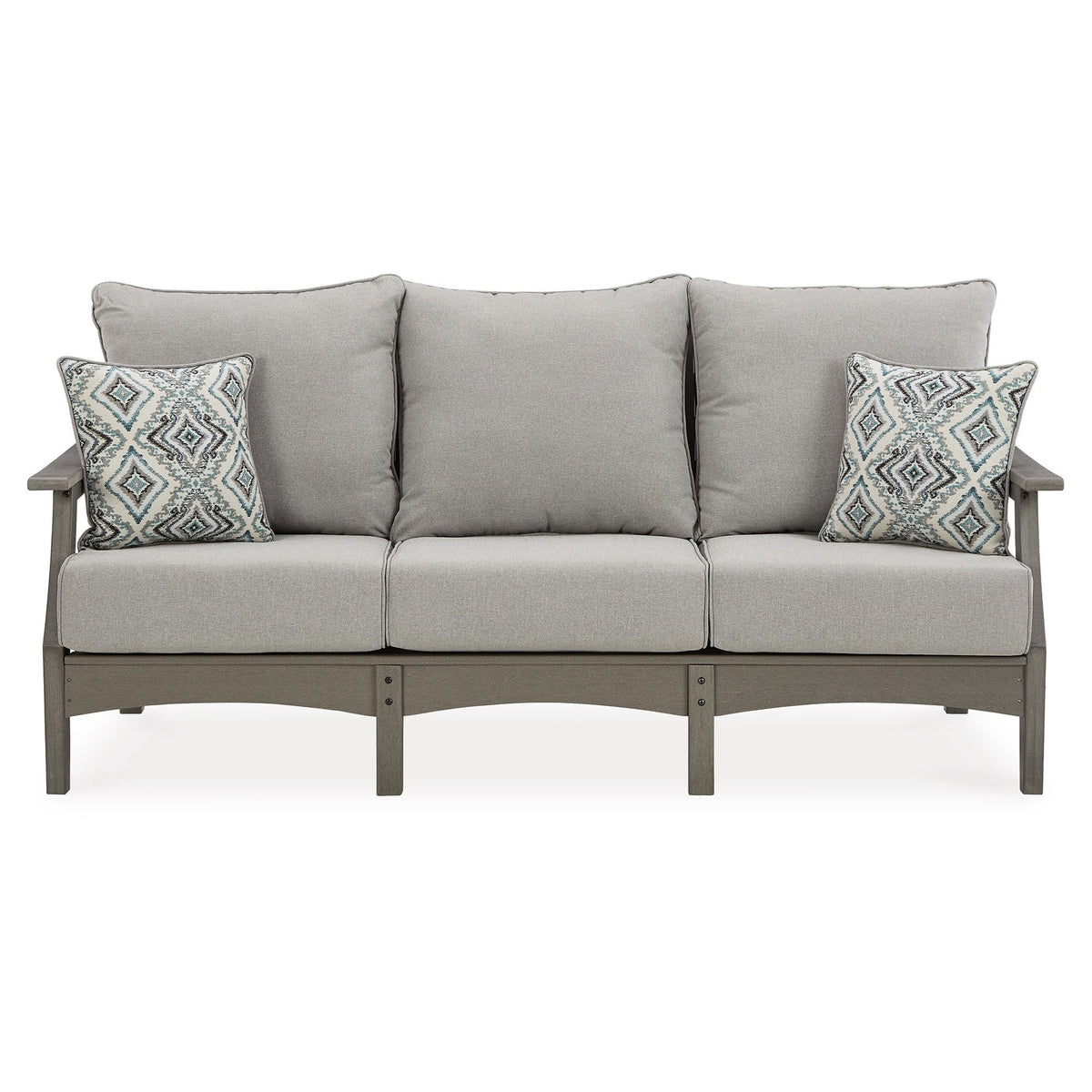 Gray Polyester Fabric Outdoor Sofa H662