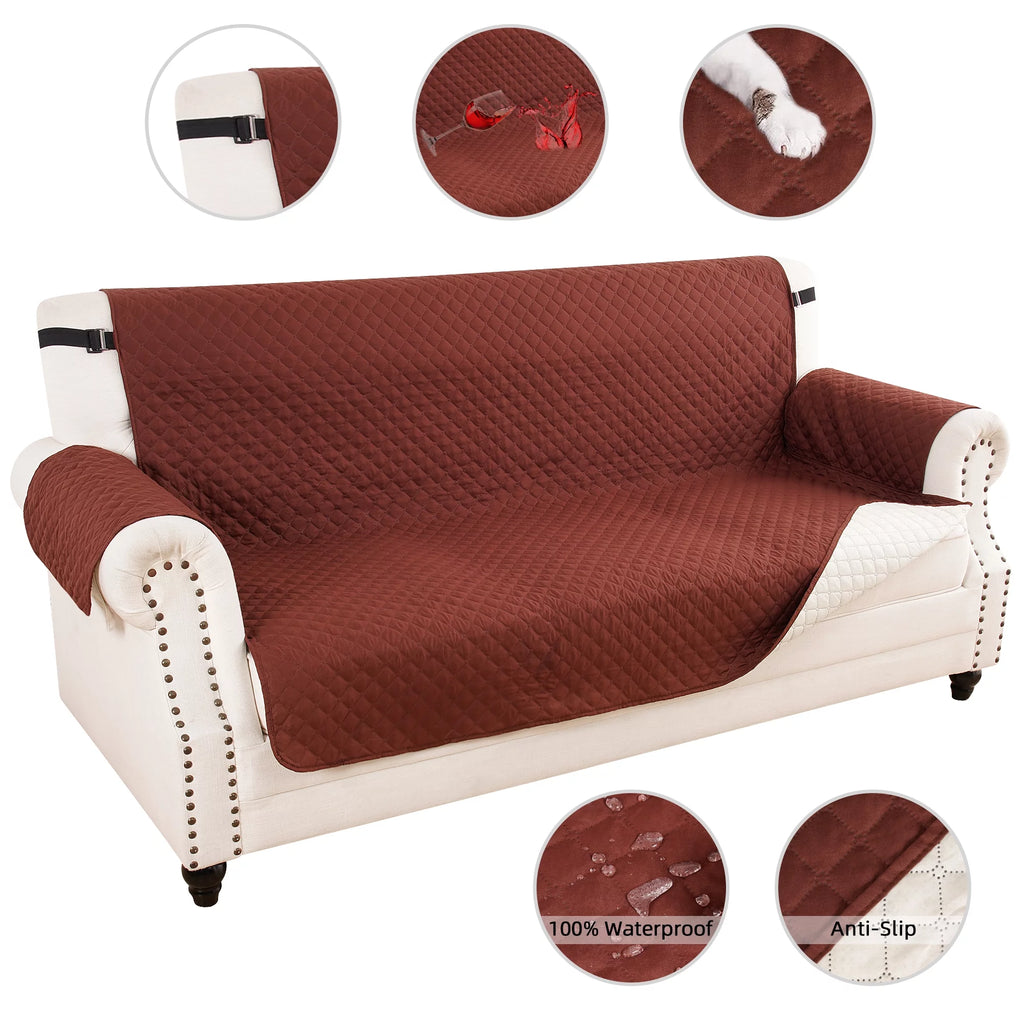 Waterproof Non Slip Machine Washable Sofa Cover D4256