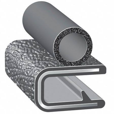 Trim Seal with Alum Clip, 0.23 in W, 100 ft P7776
