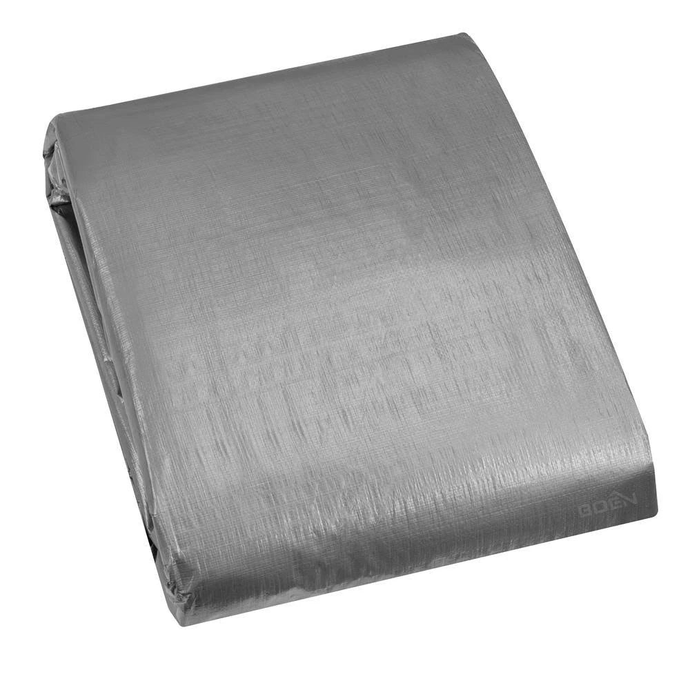 50 x 100 Silver/Black Tarp S8338