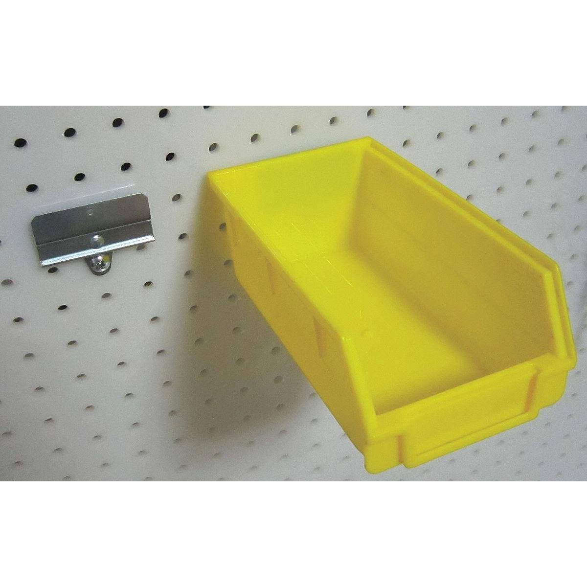 Pegboard Bin Kit, pk24, Yellow A44715
