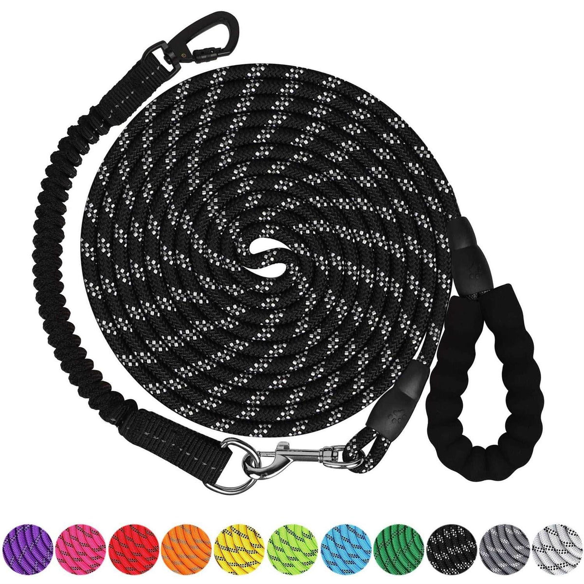 Heavy Duty Reflective Bungee Dog Leash O8496