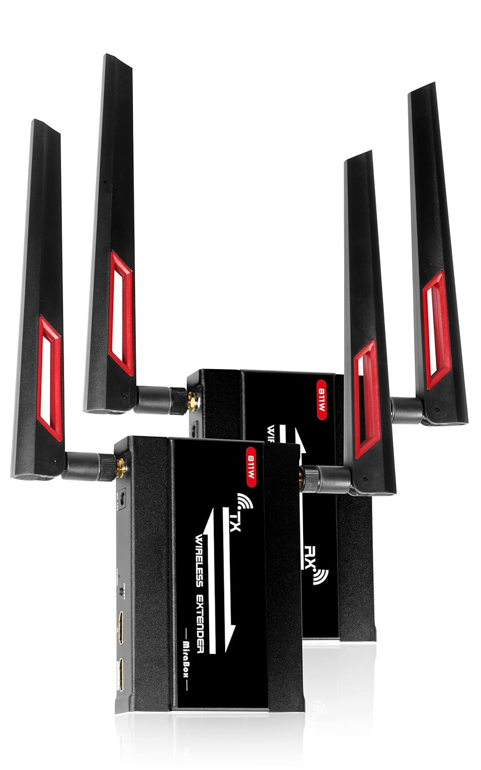 HDMI USB KVM Extender, 80m 1080P@60Hz Over Rj45 Cat5e Cat6, USB2.0 * 2, Transmitter and Receiver K591