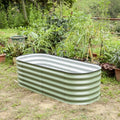 17" Tall 5'X2' Metal Corrugated Raised Garden Bed Kit B604135