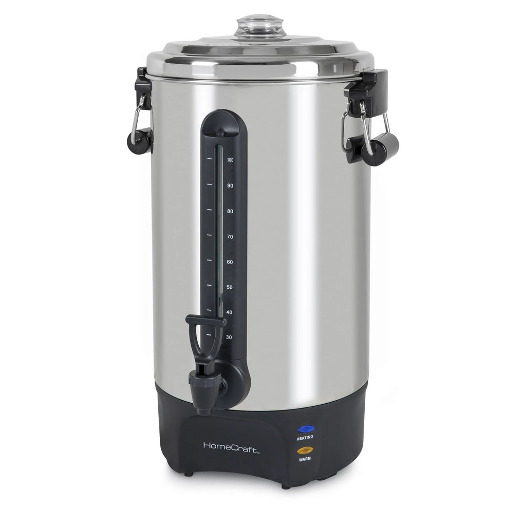 1500-Watt 100-Cup Stainless Steel Coffee Urn D51053