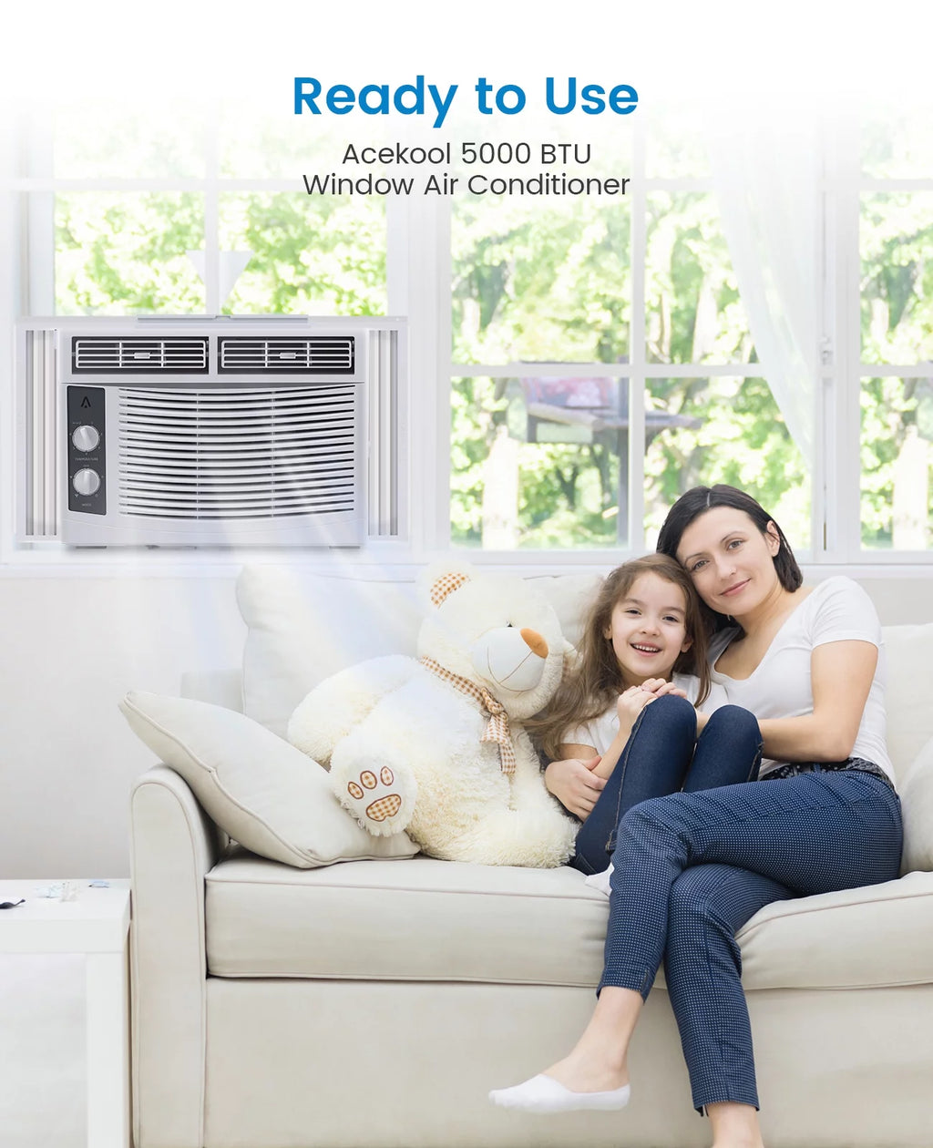 5000 BTU Window Air Conditioner J424052