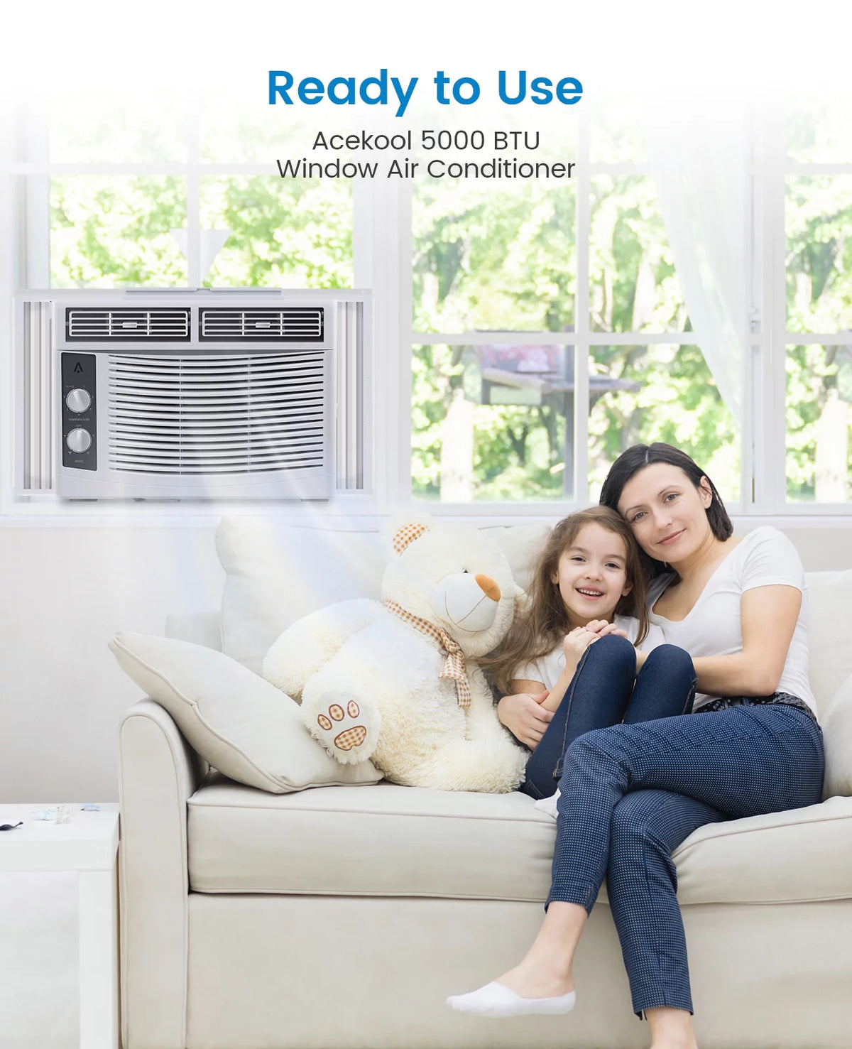 5000 BTU Window Air Conditioner J424052