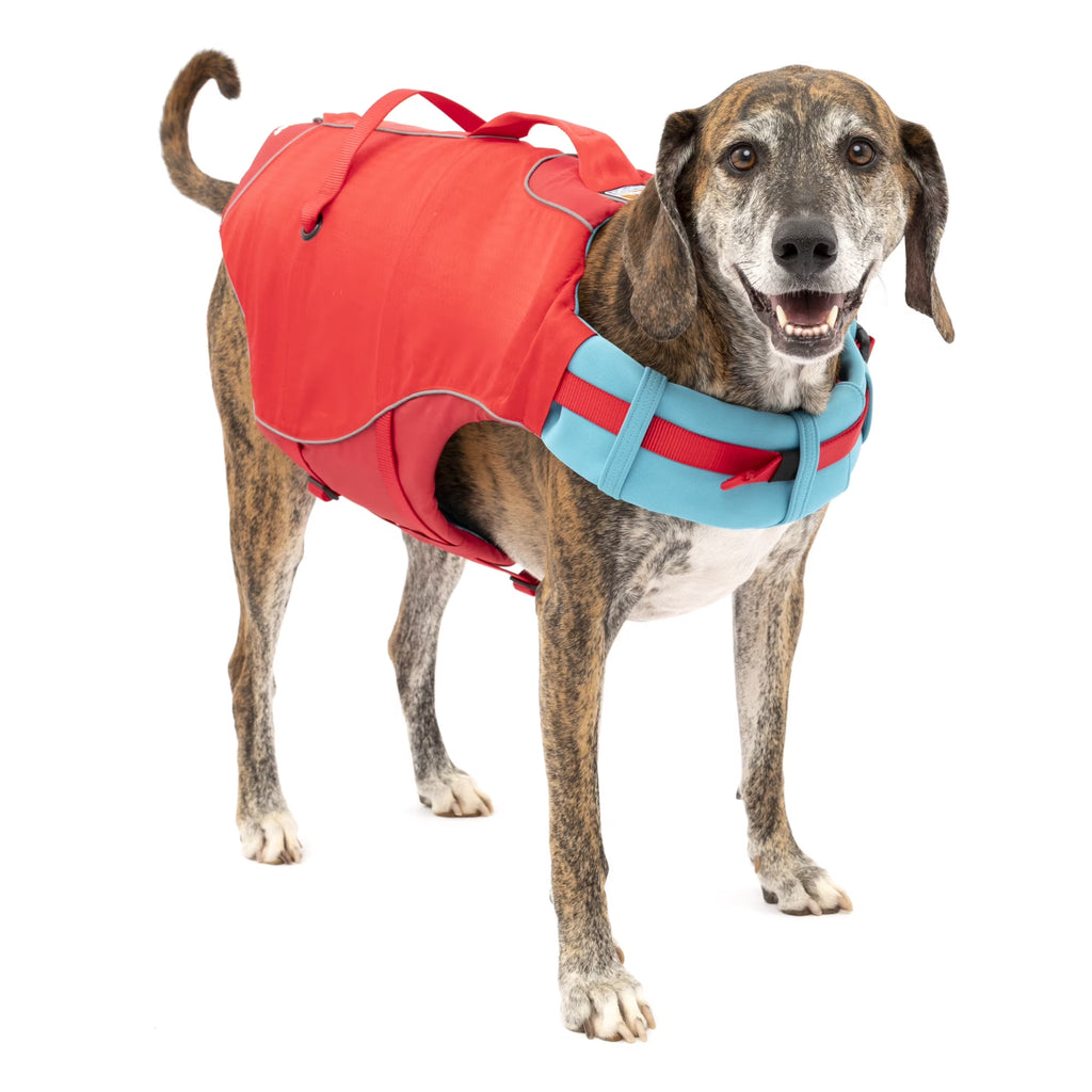 Chili Red Reflective Dog Life Jacket C67496